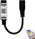 Mini RGB Bluetooth Controller DC 5V 12V 24V Music BT Smart APP Controller Light Strip Control for RGB LED Strip (Mini DC Bluetooth Black) by Unknown