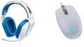 Logitech G335 Wired Gaming Headset + G203 Wired Gaming Mouse Bundle - White by LogitechG
