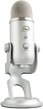 Logitech Creators Blue Yeti USB Microphone for PC, Mac, Gaming, Recording, Streaming, Podcasting, Studio and Computer Condenser Mic with Blue VO!CE Effects, 4 Pickup Patterns, Plug and Play - Silver - Image 2