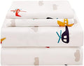 JSD 4 Piece Airplane Kids Sheet Set Full Size by JSD