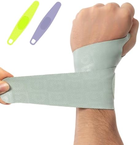 Adjustable Wrist Brace for Pain Relief, Carpal Tunnel & Tendonitis Support – Ergonomic Compression, Breathable & Anti-Slip Design, Fits Left & Right Hand, Ideal for Sports, Gaming & Office Use 2pcs by aoFIT