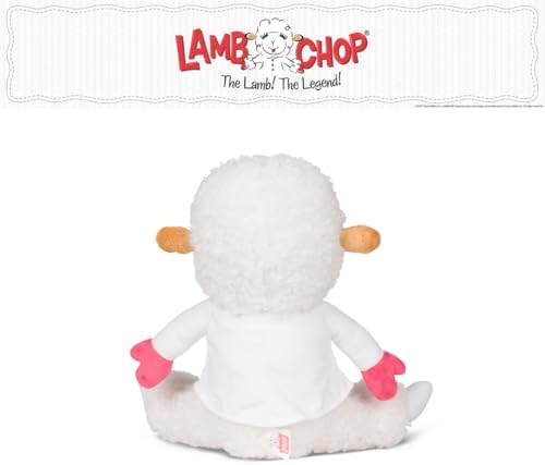 Lamb Chop Nostalgic Spring Cuddle Pillow, Super Soft & Cozy Plush, 14" Tall, (Officially Licensed Product) by Franco Collectibles - Image 7