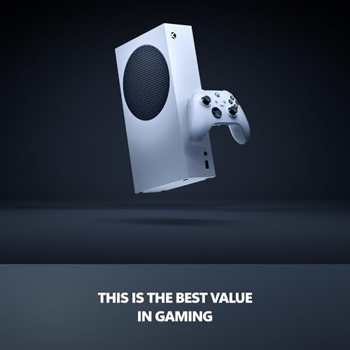 Xbox Series S - All Digital Gaming Console - 1TB SSD - Includes Wireless Controller - 120FPS - Robot White - Image 2