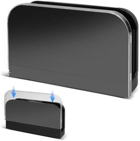 TIKOdirect Faceplate Cover for Nintendo Switch 2 Charging Dock, Hard PC Slim Shell Anti-Scratch [No Screwdriver Installation] Faceplate Protection Shell Case for Switch 2 Dock, Transparent by TIKOdirect