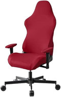 Stretch Gaming Chair Cover, Soft and Comfortable, Dust Protection, Modern Design, for Office Computer Racing Seat(Red) by Unknown