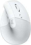 Logitech Lift Vertical Ergonomic Wireless Mouse - Off White by Unknown