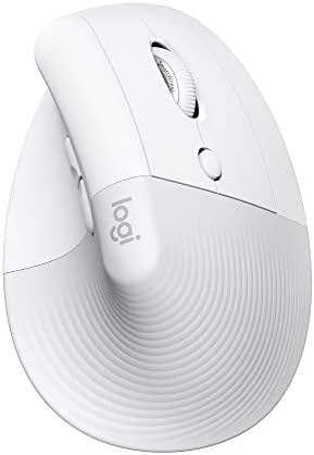Logitech Lift Vertical Ergonomic Wireless Mouse - Off White by Unknown