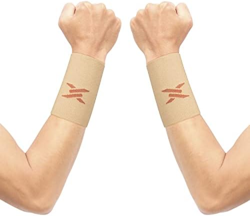 THX4COPPER Compression Wrist Sleeve - Copper Infused Wrist Support for Men &Women-Improve Circulation and Recovery(1 Pair) by Thx4COPPER