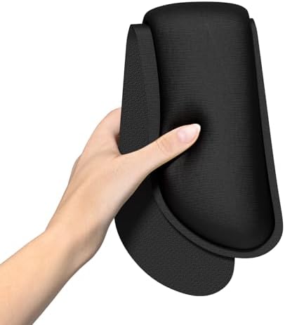Dapesuom Keyboard Wrist Rest Mouse Pad Set, 4Pcs Extended Large XXL Gaming Mousepad + Mouse Wrist Cushion + Memory Foam Keyboard Wrist Support + Cup Coaster, Black 31.5x15.7in Desk Pad for Home Office - Image 5