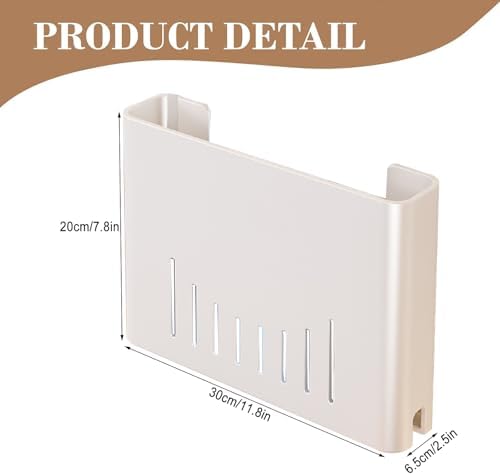Wall Mounted Metal wall mounts,WiFi Box Hider,White - Image 2