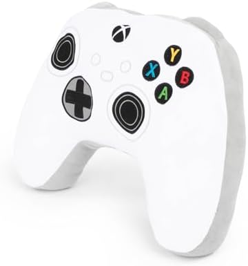 Xbox Controller Video Game Kids Plush Pillow Buddy for Boys, White - Image 3