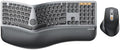 ProtoArc EKM01 Plus Wireless Ergonomic Keyboard Mouse Combo - Gray Black by ProtoArc