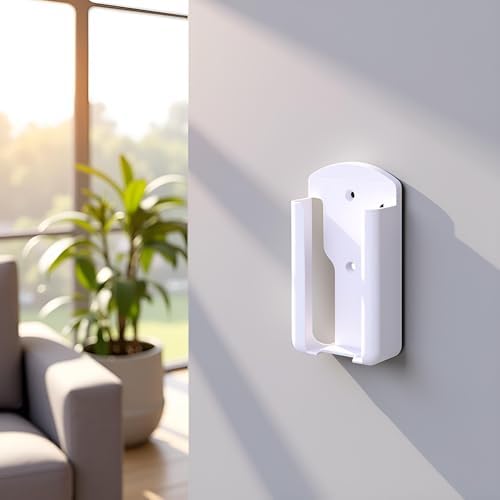 White Air Conditioning Controller Stand,Remote Control Holder Rack,Organizer Self Adhesive Media Storage Box,Case Free Stand,Applied to School,Office and Homes,Air Conditioner Parts and Accessories - Image 6