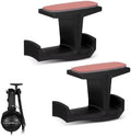 Headphone Stand (2 Pack) Under Desk Hanger for Headphones, Gaming Headsets, Mobiles Accessories, Stick On, No Screws, Black by Unknown