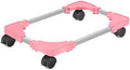 Liitrton Mobile CPU Stand Adjustable PC Stand Fits Most PC Towers, Pink by Liitrton