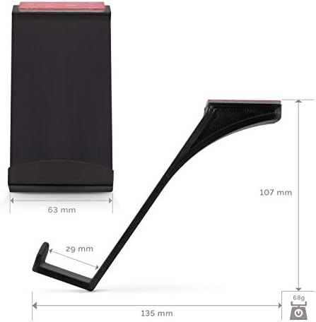 Gamepad Under The Desk Mount Holder Hanger for Xbox One, Switch, PS4, PC, Steam, Steelseries & Most Game Controllers, No Screws, VHB Tape, by Brainwavz (Black, Improved Adheasion Nov2019) - Image 7
