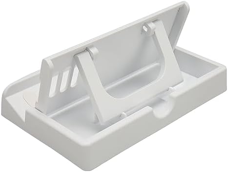 Stand Base Holder Multi Angle Adjustable Nonslip Foldable Stand for Rog Ally Steam Deck White 146x96x27mm - Image 2