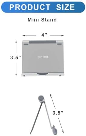 TechMatte iPad Stand Multi-Angle Aluminum Holder for Tablets - Image 4