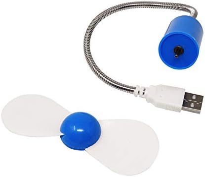 Honbay 4PCS Mini Mobile Portable USB-Powered Cooling Fan Gooseneck Air Blower for Desktop PC Computer Laptop Notebook Tablet - Image 4