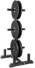CAP 2-inch Olympic Bumper Plate Weight Set | 100-370 lbs | Multiple Colors | Storage Rack Optional by CAP