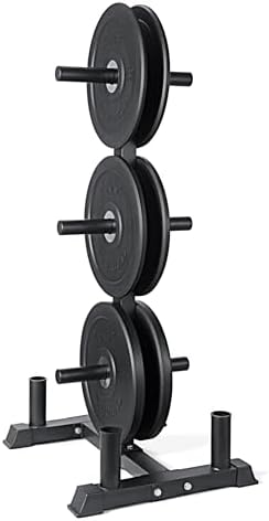 CAP 2-inch Olympic Bumper Plate Weight Set | 100-370 lbs | Multiple Colors | Storage Rack Optional by CAP