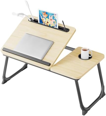Laptop Desk for Bed, Adjustable Laptop Stand with 5 Different Angles by SIDIANBAN