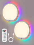 Combuh Wireless Shower Light Waterproof Battery Ceiling Lamp with Remote by Combuh