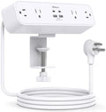 Mifaso PD40W USB C Desk Clamp Power Strip, 1080J Surge Protector by Mifaso