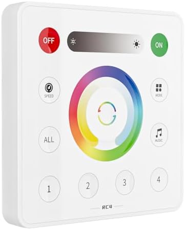 BTF-LIGHTING RC4 RF Wireless LED Dimmer Remote by BTF-LIGHTING