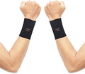 THX4COPPER Compression Wrist Sleeve(1 Pair)-Copper Infused Wrist Support for Men&Women-Improve Circulation and Recovery (XXX-Large, Black) by Thx4COPPER