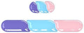 Upgrade Wrist Rest for Keyboard and Mouse, Ergonomic Gel Keyboard Wrist Rest Support Set, Easy Typing Pain Relief Mousepad for Office, Gaming, Purple Blue Pink by Lauspuck