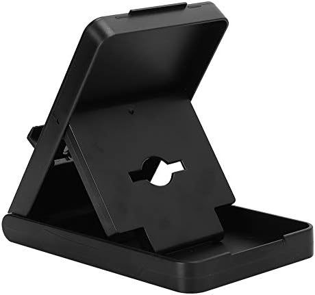 Zopsc Foldable Adjustable Game Console Stand, Portable Holder Support for, Black ABS Material - Image 4