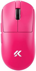 MCHOSE A7 V2 Ultra Wireless Gaming Mouse, 59g Ultra-Lightweight with PAW3950TI Custom Sensor to 42K DPI, Wired/Wireless Dual 8K Polling Rate, 130 Hour Battery Life & Tri-Mode Connectivity - Rose Red by MCHOSE