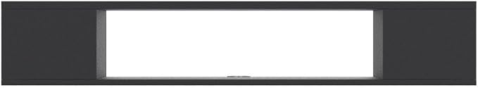 GHC Floating TV Stand, Wall Mounted Entertainment Center and Cabinet Shelf, TV Console with Storage，Media Console for DVD Player, Space-Saving Under TV Shelf for Bedroom, Living Room (Black) - Image 4