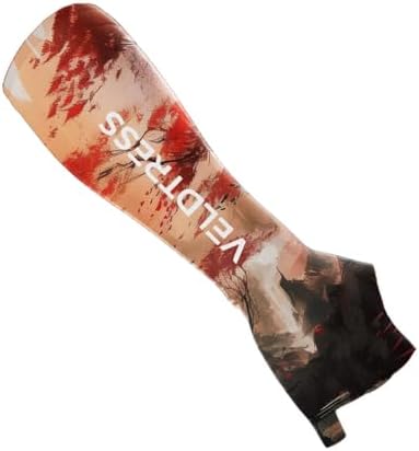 Gaming Arm Sleeve for PC Gamers - Breathable Wrist & Forearm Support, Ideal for FPS Aiming, Koi & Sakura Designs by Unknown