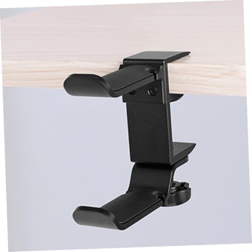 KOMBIUDA Multifunctional Headphone Hanger Under Desk Clamp Hook Adjustable Headset Stand for Home Office Use Sturdy Plastic and Silicone Design Easy No-Drill Installation Space-Saving Storage - Image 6