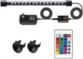 LED Aquarium Light with IP68 Waterproof and Memory Function Submersible Fish Tank Light with Remote and 16 Colors 11 Inches Brightness Adjustable Underwater Light Bar for Fish Tank Aquarium by Unknown