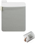 RIVEENY Pocket Pouch for Laptop with Reusable Adhesive,Pouch Holder for Computer Accessories,Self-Adhesive Mouse Headset Storage Bag for Portable External USB Cable,Apple Magic Mouse by RIVEENY