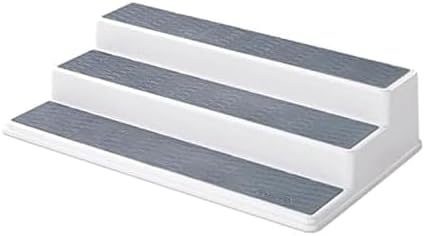 Copco Non-Skid 3-Tier Spice Pantry Organizer, 15-Inch, Durable Gray by Copco