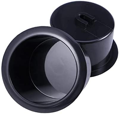 GYBest 2 Pcs Plastic Black Cup Holder, Replacement Recliner-Handles Cup Holder Insert for Sofa Boat Couch Recliner Poker Table (3.2" Wx2.6 H) - Image 6