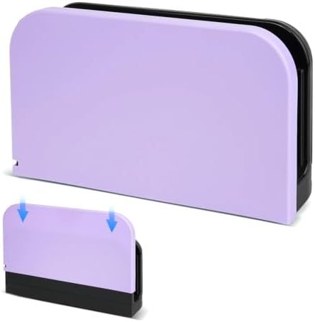 TIKOdirect Faceplate Cover for Nintendo Switch 2 Charging Dock, Hard PC Slim Shell Anti-Scratch [No Screwdriver Installation] Faceplate Protection Shell Case for Switch 2 Dock, Purple by TIKOdirect