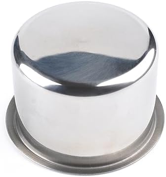 Stainless Steel Drop-in Cup Holder, 2pcs Single Car Cup Drink Holder Poker Table Drink Holder Computer Desk Ashtray for Sofa Boat Rv Couch Recliner Car Truck Poker Table - Image 7