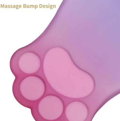 L-SPOUTTO Ergonomic Mouse Pad with Wrist Rest,Pink Mouse Pad Wrist Support - Image 7