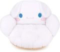 Juju White Kawaii Cushion - Kawaii Room Decor - Seat Cushions for Office Chairs - Office Chair Cushions - Car Seat Cushion - Gaming Room Decor - Gaming Desk Accessories Floor Pillow (White) by jujugoods