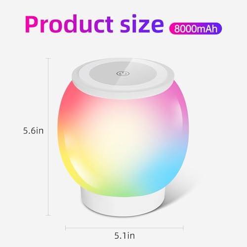 RGB Ambient Night Light, Touch Control, Stepless Dimming - Image 7