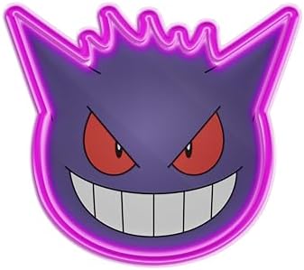 Silver Buffalo Pokémon Gengar Face Small Die Cut, Wall Art by SilverBuffalo