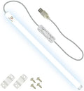 TrueColor USB LED Under Cabinet Light Bar, Frosted Cover, 18 in, Daylight by CLEANLIFE