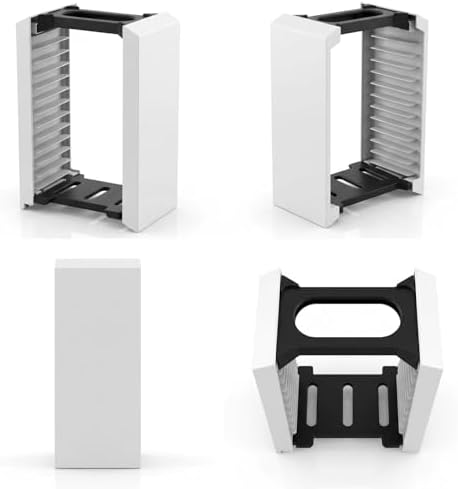 Game Holder for PS3 for PS4 for PS5 Game Tower for Xbox, Up to 12 Discs - Image 3
