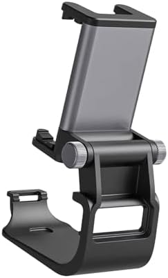 Gamepad Stand Mobile Gaming Clamp Bracket Controller Phone Mount Clip for 2/3 Controller Gaming Clip Foldable Phone Holder for by Unknown