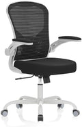 Synorla Office Chair|Ergonomic Desk Chairs 330LBS Capacity | Flip-up Armrests,Mesh Computer Chair,High Back,Comfy Work,Adjustable Lumbar Support by Synorla